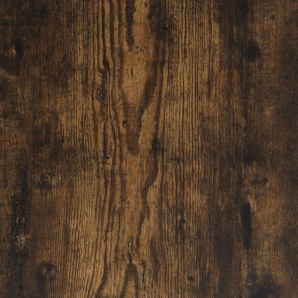 Table basse rotative à 360 degrés chêne fumé 90x90x34,5 cm - Imagem 9