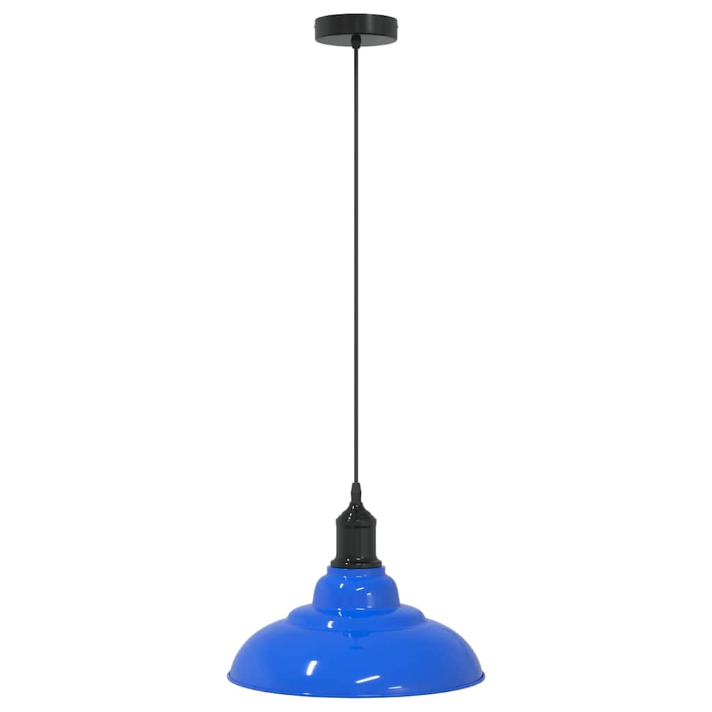 Lampe suspendue réglable hauteur E27  foncé Ø 31 cm métal - Imagem 2