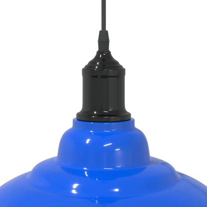 Lampe suspendue réglable hauteur E27  foncé Ø 31 cm métal - Imagem 8