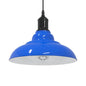 Lampe suspendue réglable hauteur E27  foncé Ø 31 cm métal - Imagem 1
