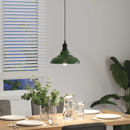 Lampe suspendue réglable hauteur E27 foncé - Ø 31 cm métal - Sensuri Maison