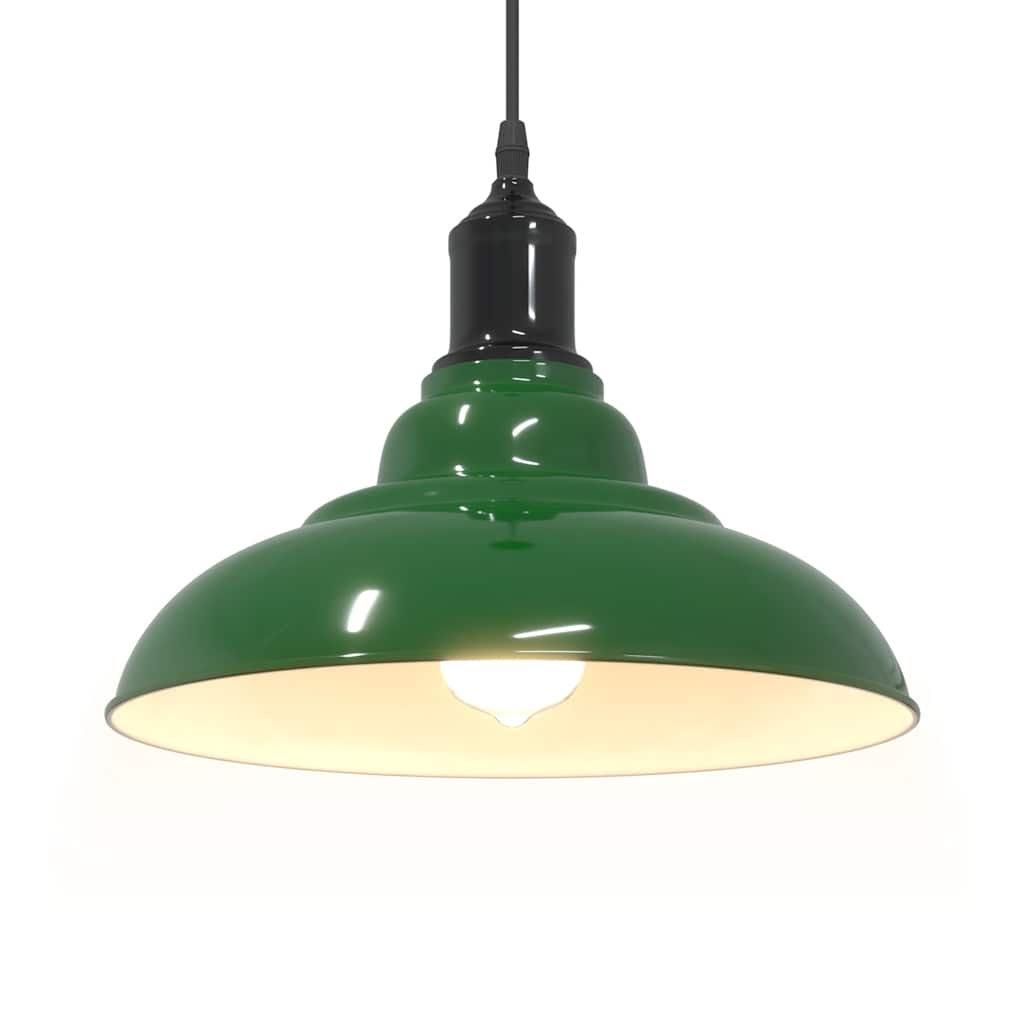 Lampe suspendue réglable hauteur E27 foncé - Ø 31 cm métal - Sensuri Maison