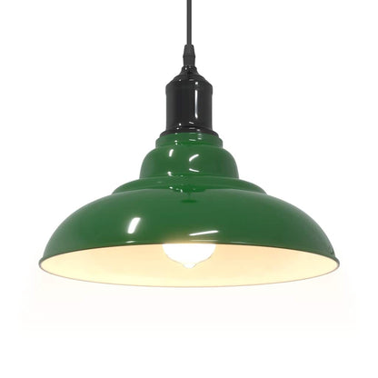Lampe suspendue réglable hauteur E27 foncé - Ø 31 cm métal - Sensuri Maison