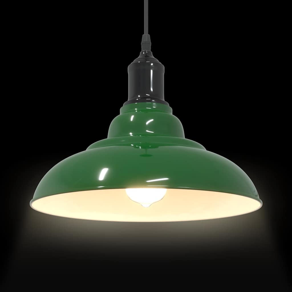 Lampe suspendue réglable hauteur E27 foncé - Ø 31 cm métal - Sensuri Maison