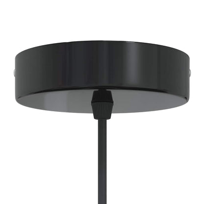 Lampe suspendue réglable hauteur E27 foncé - Ø 31 cm métal - Sensuri Maison