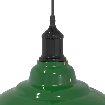 Lampe suspendue réglable hauteur E27 foncé - Ø 31 cm métal - Sensuri Maison