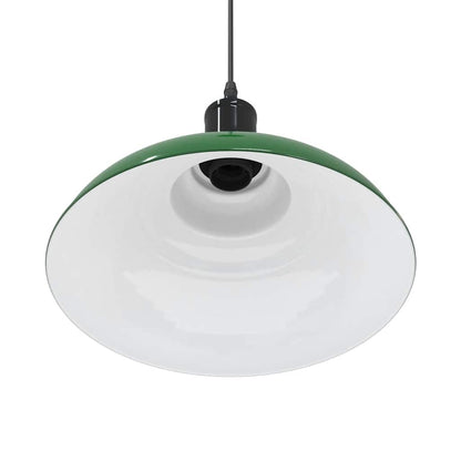 Lampe suspendue réglable hauteur E27 foncé - Ø 31 cm métal - Sensuri Maison