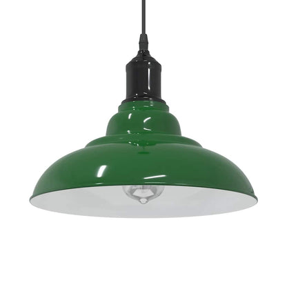Lampe suspendue réglable hauteur E27 foncé - Ø 31 cm métal - Sensuri Maison