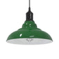 Lampe suspendue réglable hauteur E27 foncé - Ø 31 cm métal - Sensuri Maison