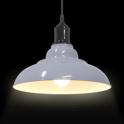 Lampe suspendue réglable hauteur E27  foncé Ø 31 cm métal - Imagem 17