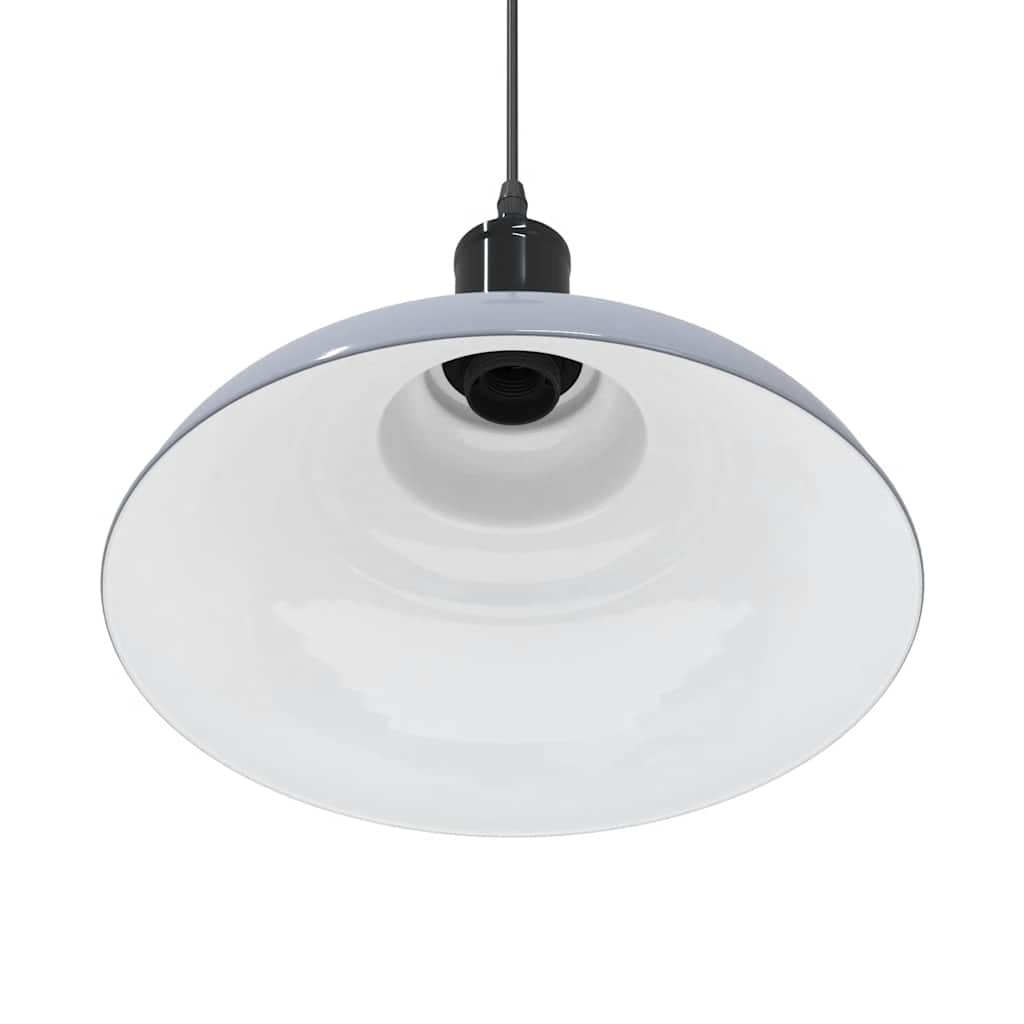 Lampe suspendue réglable hauteur E27  foncé Ø 31 cm métal - Imagem 20