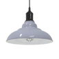 Lampe suspendue réglable hauteur E27  foncé Ø 31 cm métal - Imagem 12