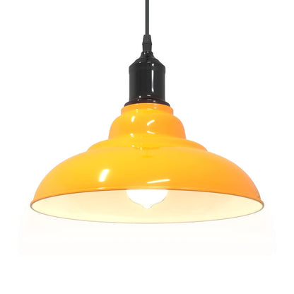 Lampe suspendue réglable hauteur E27 foncé - Ø 31 cm métal - Sensuri Maison