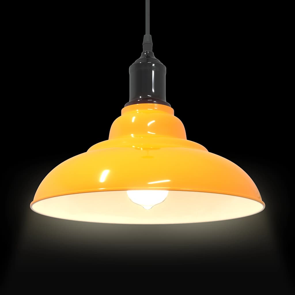 Lampe suspendue réglable hauteur E27 foncé - Ø 31 cm métal - Sensuri Maison