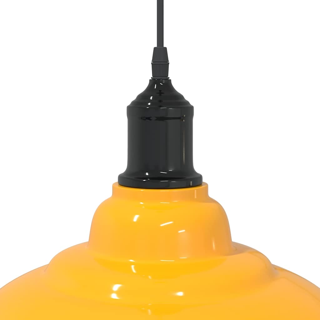 Lampe suspendue réglable hauteur E27 foncé - Ø 31 cm métal - Sensuri Maison