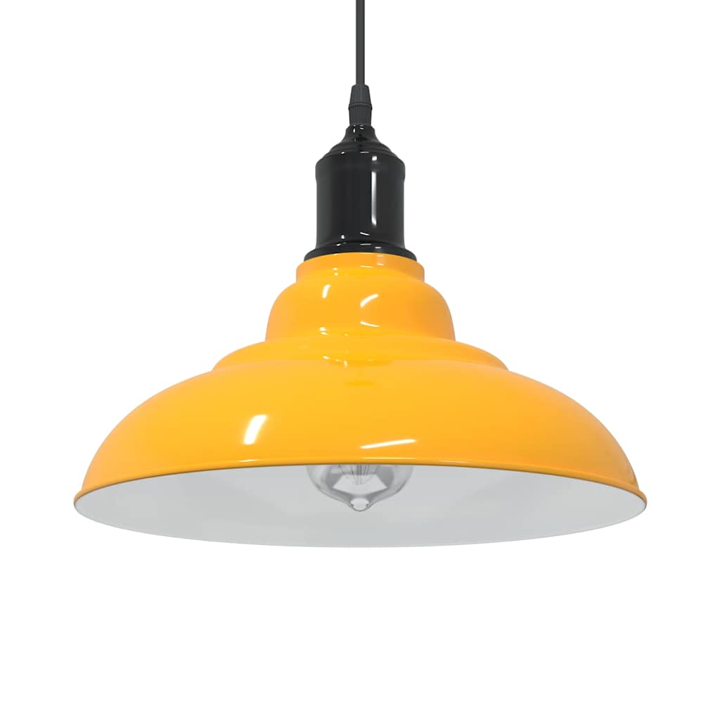 Lampe suspendue réglable hauteur E27 foncé - Ø 31 cm métal - Sensuri Maison