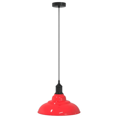 Lampe suspendue réglable hauteur E27 foncé - Ø 31 cm métal - Sensuri Maison