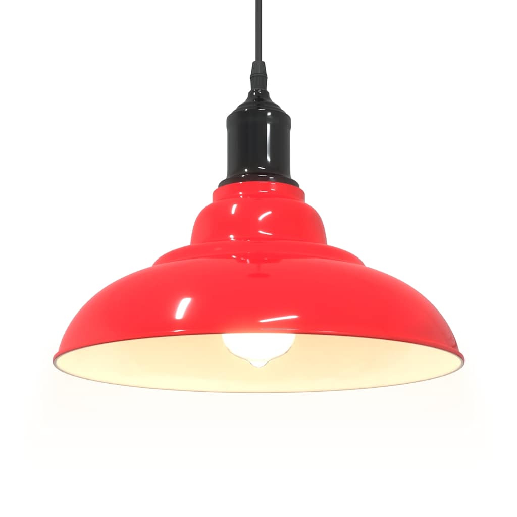 Lampe suspendue réglable hauteur E27 foncé - Ø 31 cm métal - Sensuri Maison