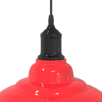Lampe suspendue réglable hauteur E27 foncé - Ø 31 cm métal - Sensuri Maison