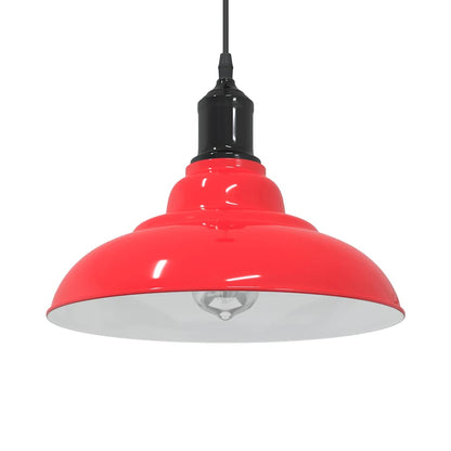 Lampe suspendue réglable hauteur E27 foncé - Ø 31 cm métal - Sensuri Maison