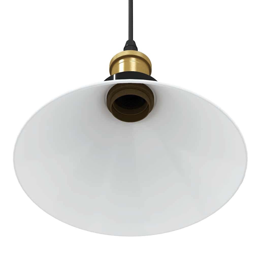 Lampe suspendue réglable hauteur E27  brillant Ø22cm métal - Imagem 9