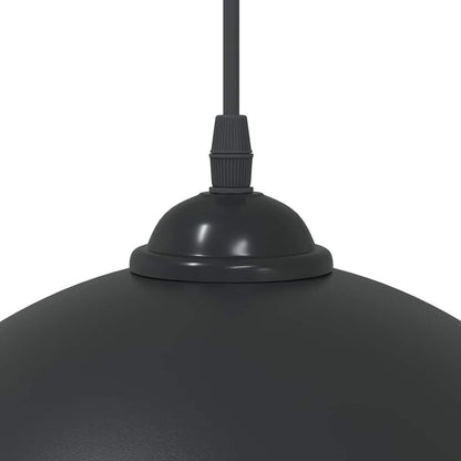 Lampes suspendues 2 pcs hauteur réglable E27  Ø 30 cm métal - Imagem 9