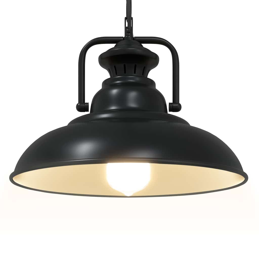 Lampe suspendue E27  Ø 31 cm fer - Imagem 5