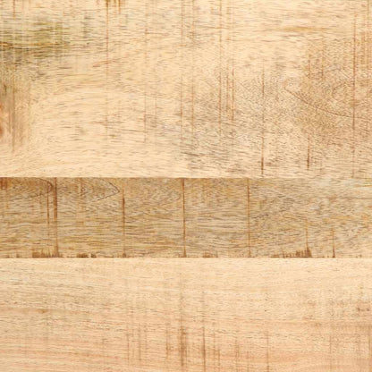 Table de chevet 2 pcs 40x32x46 cm bois massif de manguier brut - Imagem 10