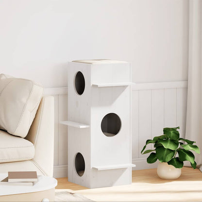 Maison pour chat  43x43x90 cm bois de pin massif - Imagem 2