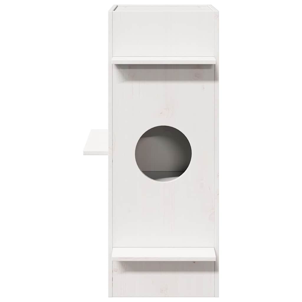 Maison pour chat  43x43x90 cm bois de pin massif - Imagem 3