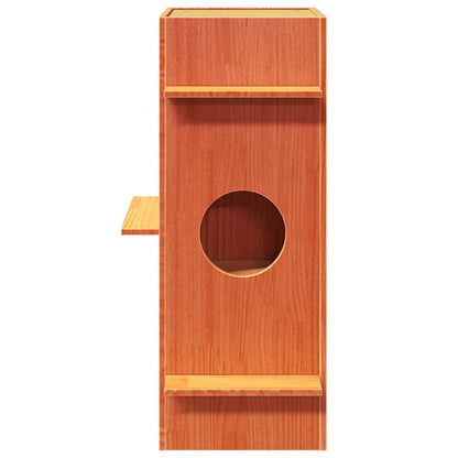 Maison pour chat  43x43x90 cm bois de pin massif - Imagem 10