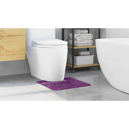 Tapis de bain antidérapant avec découpe pour toilette - Sensuri Maison