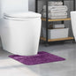 Tapis de bain antidérapant avec découpe pour toilette - Sensuri Maison