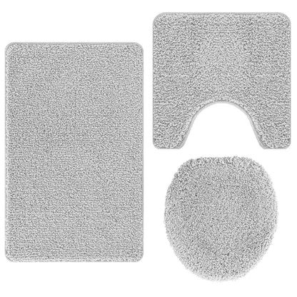 Ensemble de tapis de bain antidérapants 3 pcs  PP - Imagem 2