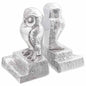 Serre-livres 2 pcs - Argenté Aluminium - Sensuri Maison