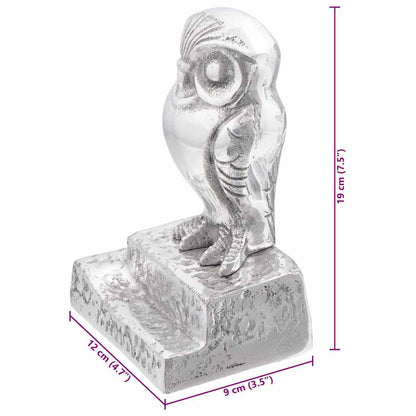 Serre-livres 2 pcs - Argenté Aluminium - Sensuri Maison