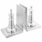 Serre-livres 2 pcs Argenté  Aluminium - Imagem 9
