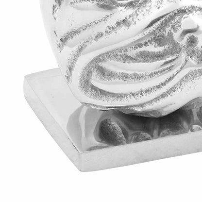 Serre-livres 2 pcs - Argenté Aluminium - Sensuri Maison