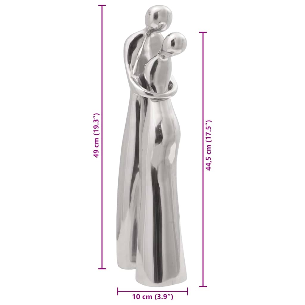 Sculpture Argenté  Aluminium - Imagem 10