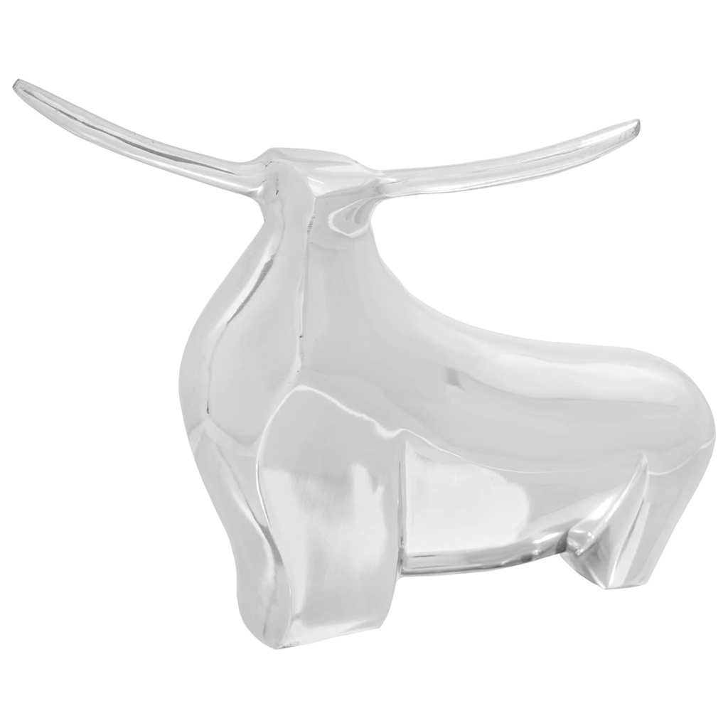 Sculpture de taureau   Aluminium - Imagem 9