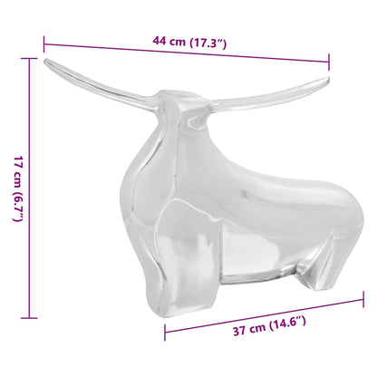 Sculpture de taureau   Aluminium - Imagem 15