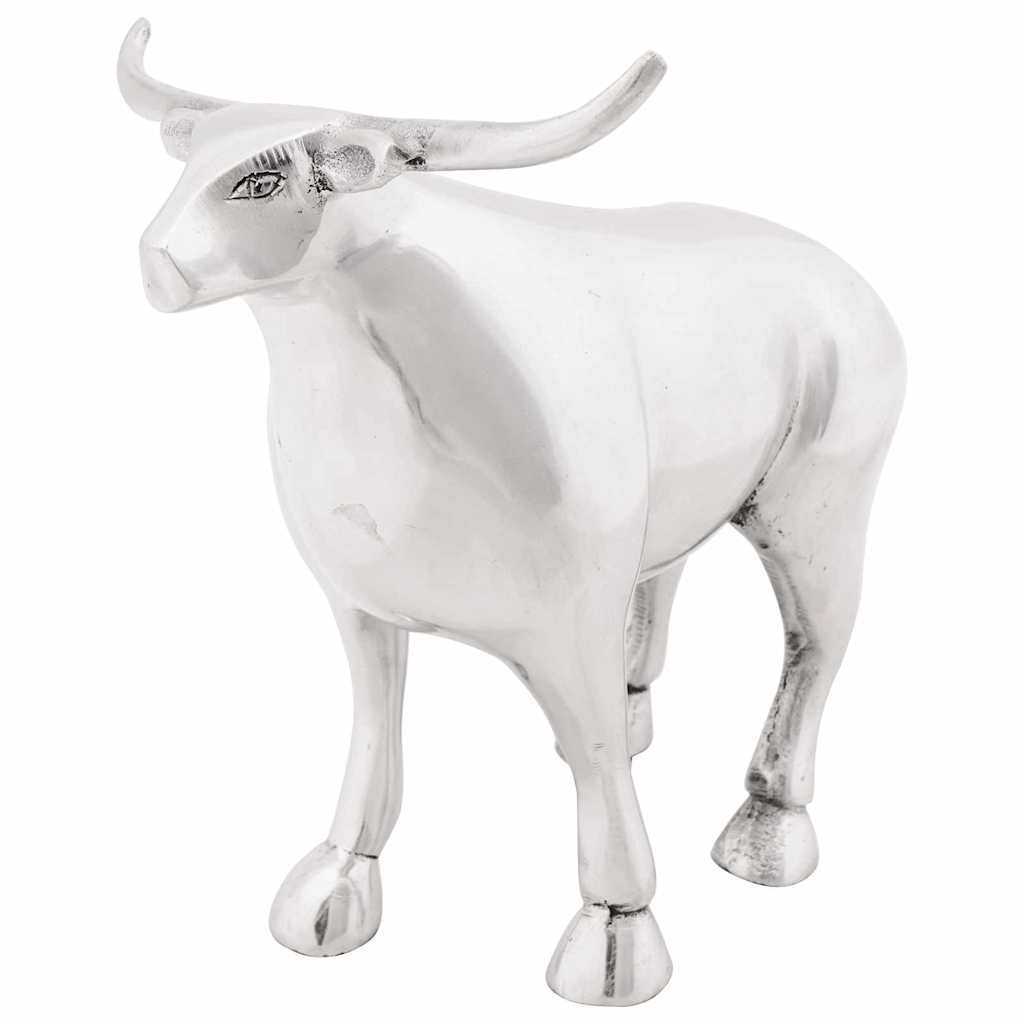 Sculpture de taureau   Aluminium - Imagem 18