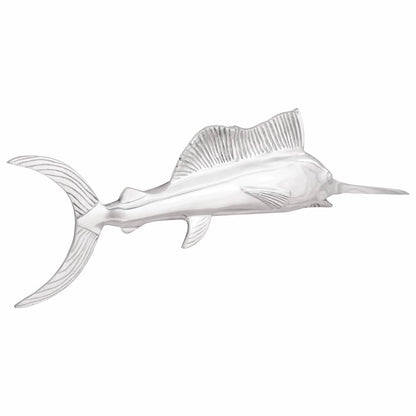 Sculpture Argenté  Aluminium - Imagem 1