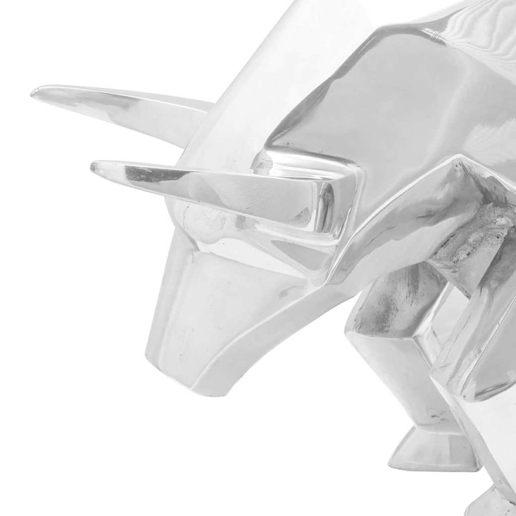 Sculpture de taureau   Aluminium - Imagem 5