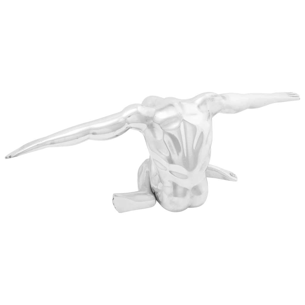 Sculpture Argenté  Aluminium - Imagem 2