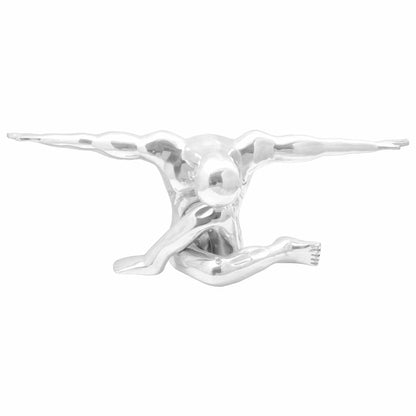 Sculpture Argenté  Aluminium - Imagem 10