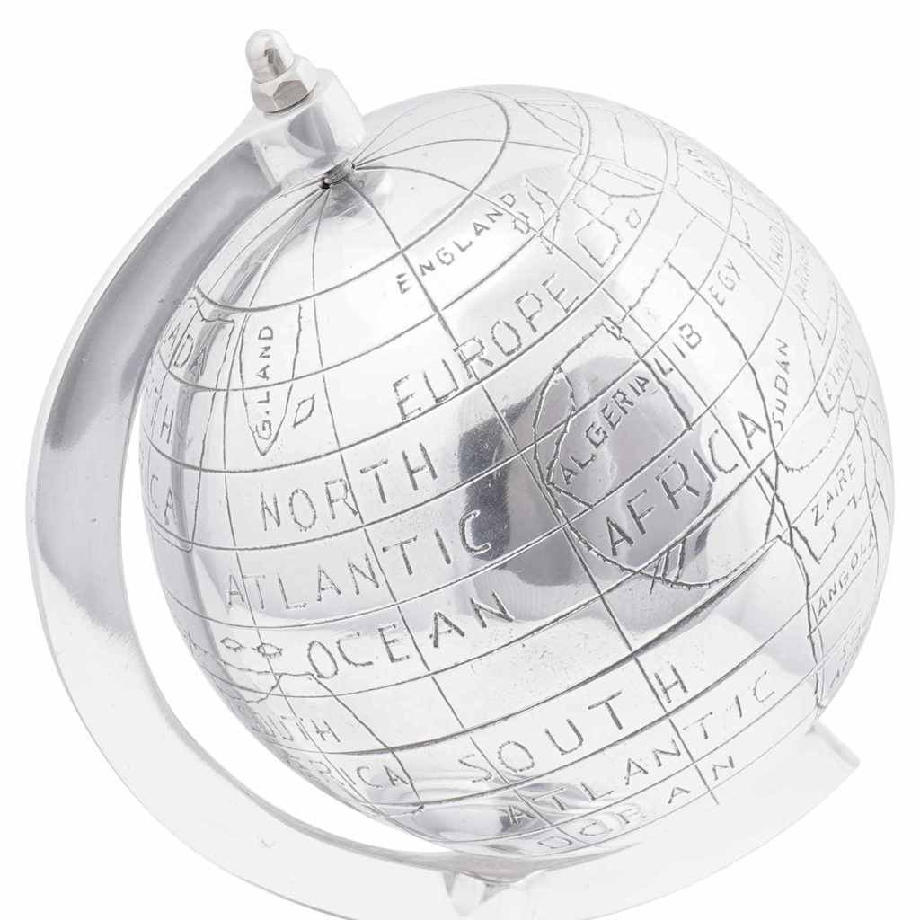Sculpture Argenté  Aluminium - Imagem 4