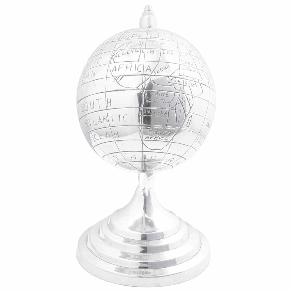 Sculpture Argenté  Aluminium - Imagem 3