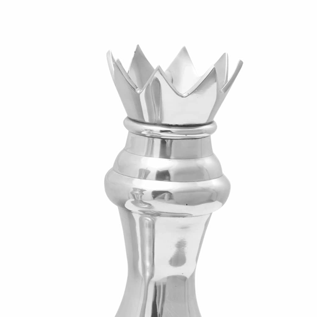 Sculptures 2 pcs Argenté  Aluminium - Imagem 7
