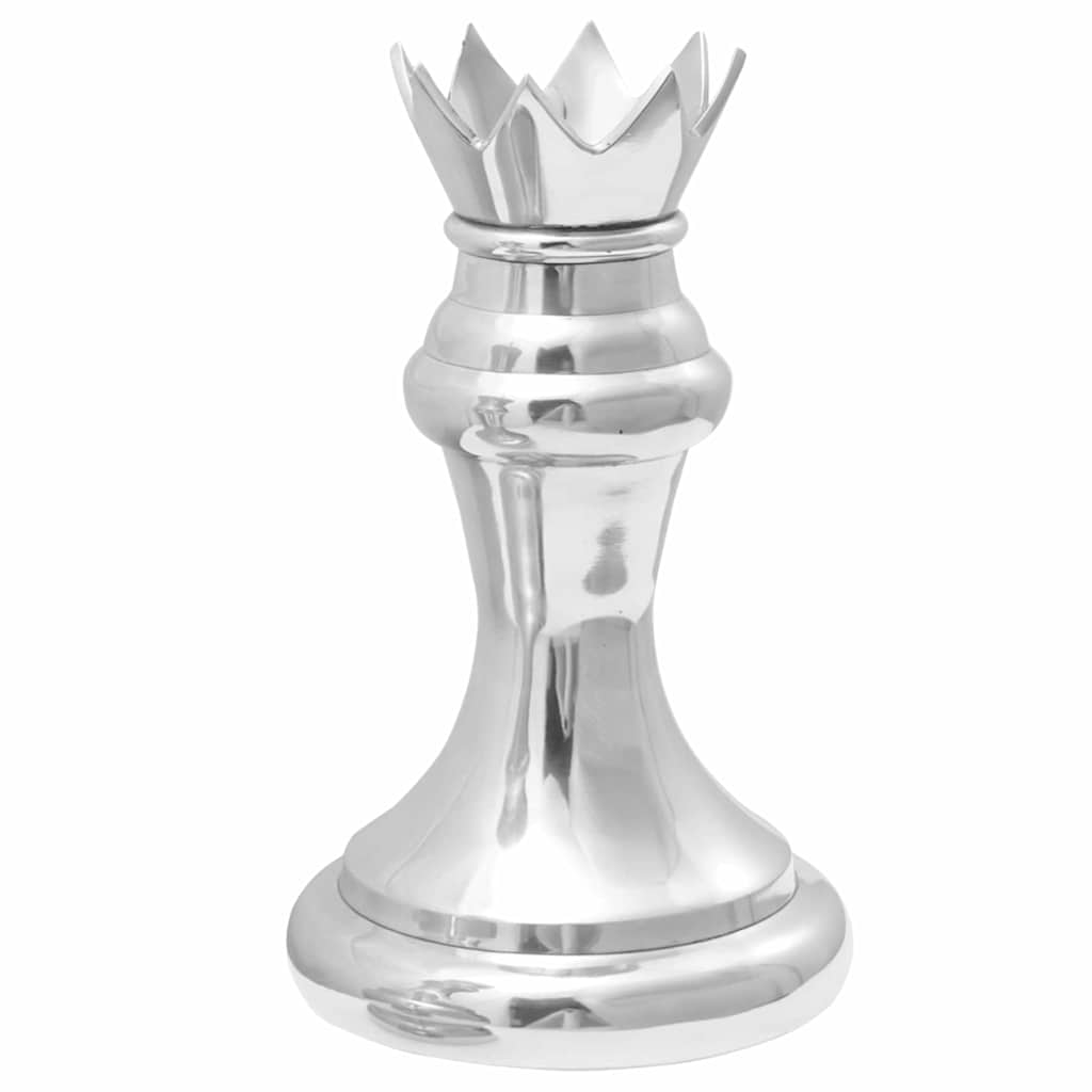 Sculptures 2 pcs Argenté  Aluminium - Imagem 2